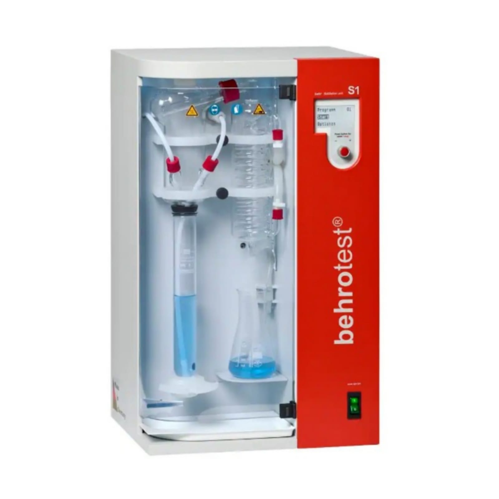 Destilador de vapor de agua con adición automática BEHR-LABOR S1