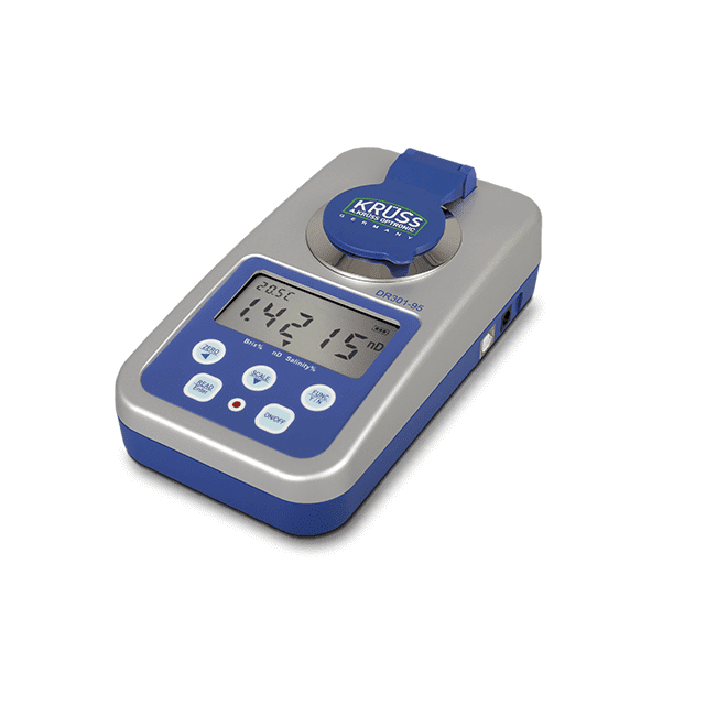 Refractómetro digital de mano (nD 1.3330–1.5318 | 0–95 % Brix) A.KRÜSS DR301-95